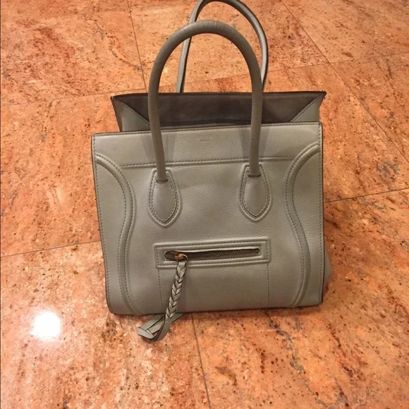 COPY - Celine phantom medium leather luggage bag - Picture 2 of 16